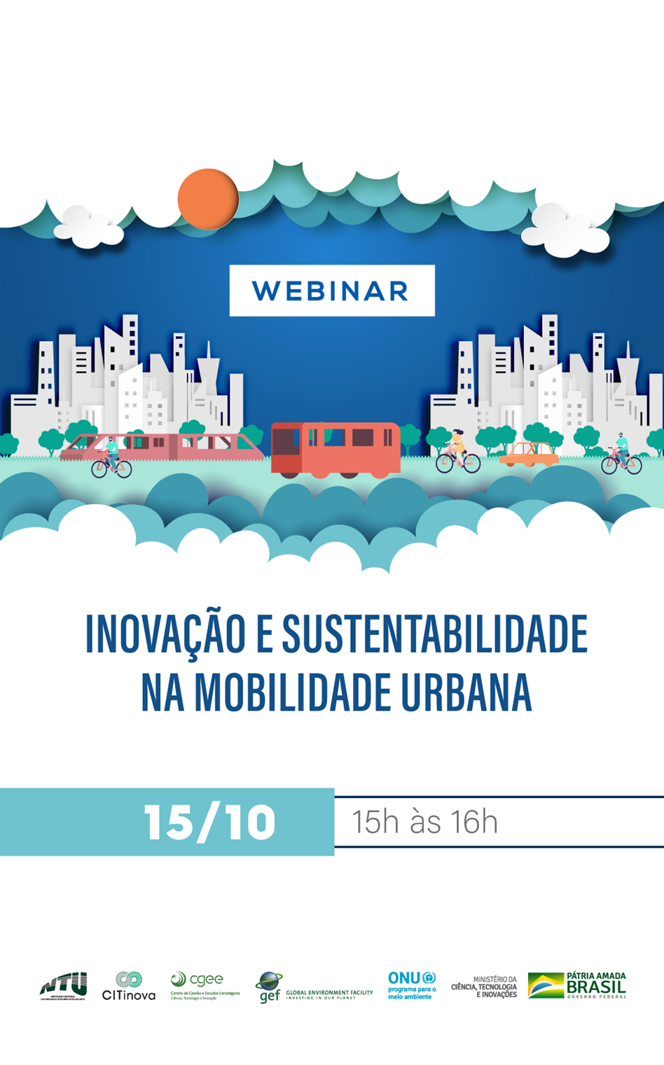 Webinar “Inovação e Sustentabilidade na Mobilidade Urbana”